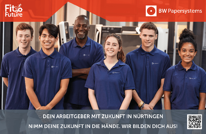 Maschinenbau, Elektronik | BW Papersystems Stuttgart GmbH, Nürtingen