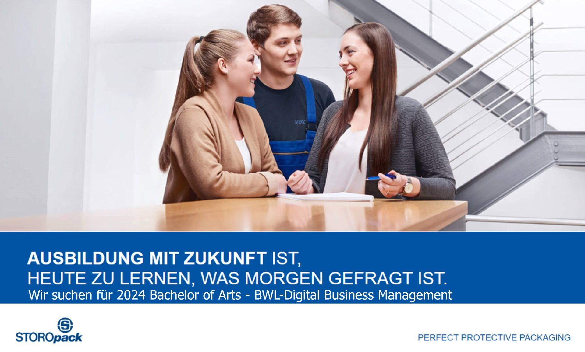 Bachelor of Arts - BWL-Digital Business Management (m/w/d) | Storopack Deutschland GmbH + Co. KG, Metzingen