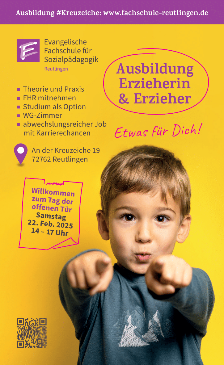 Erzieher*in | Evang. Fachschule für Sozialpädagogik, Reutlingen